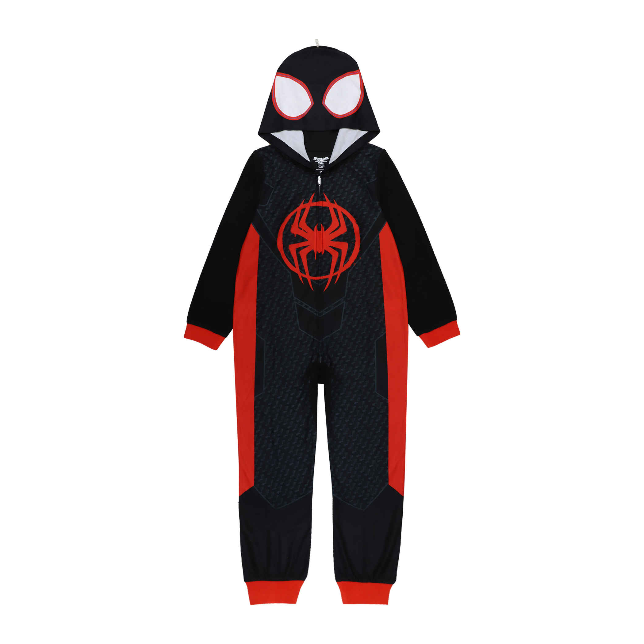 Spider-Man Miles Morales Into the Spider-Verse Youth Hoodie Pajamas